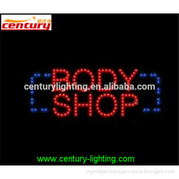 BODY SHOP animated led sign